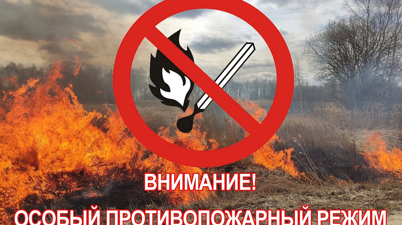 В Калининском районе введен особый противопожарный режим!